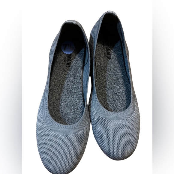 NEW Cushionaire Memory Foam Gray Flats Size 7.5 - Picture 1 of 7